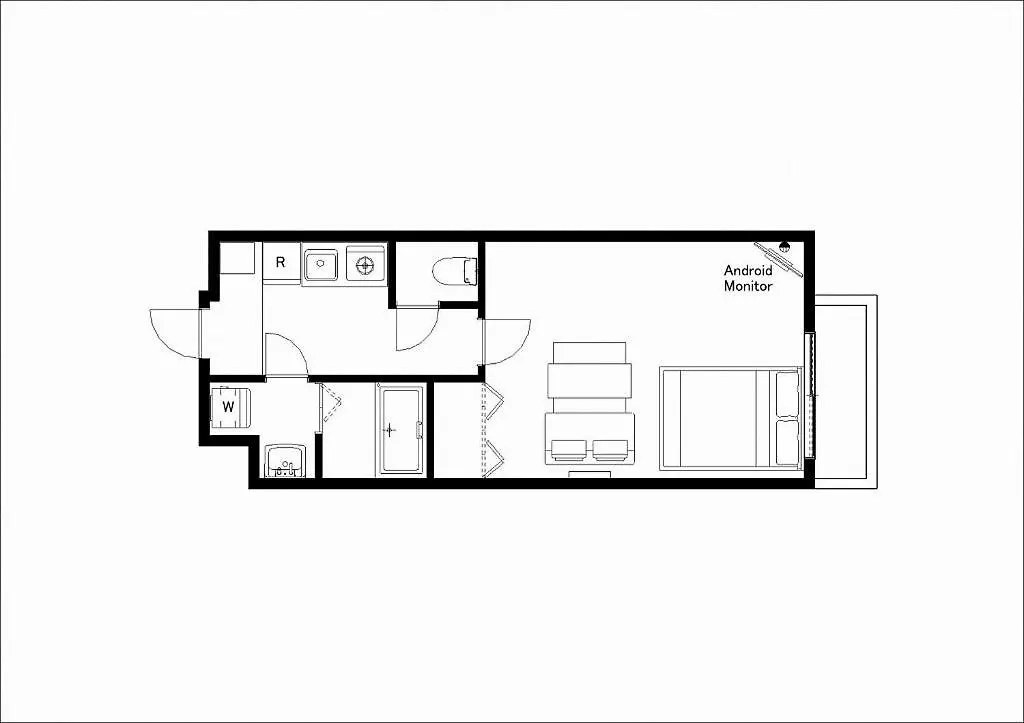 Anri Kitadume Osaka Castle Apartment